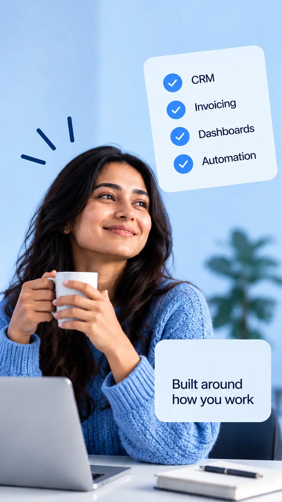 Sales info sits in one app, invoicing in another, and stock levels in a spreadsheet nobody updates on time