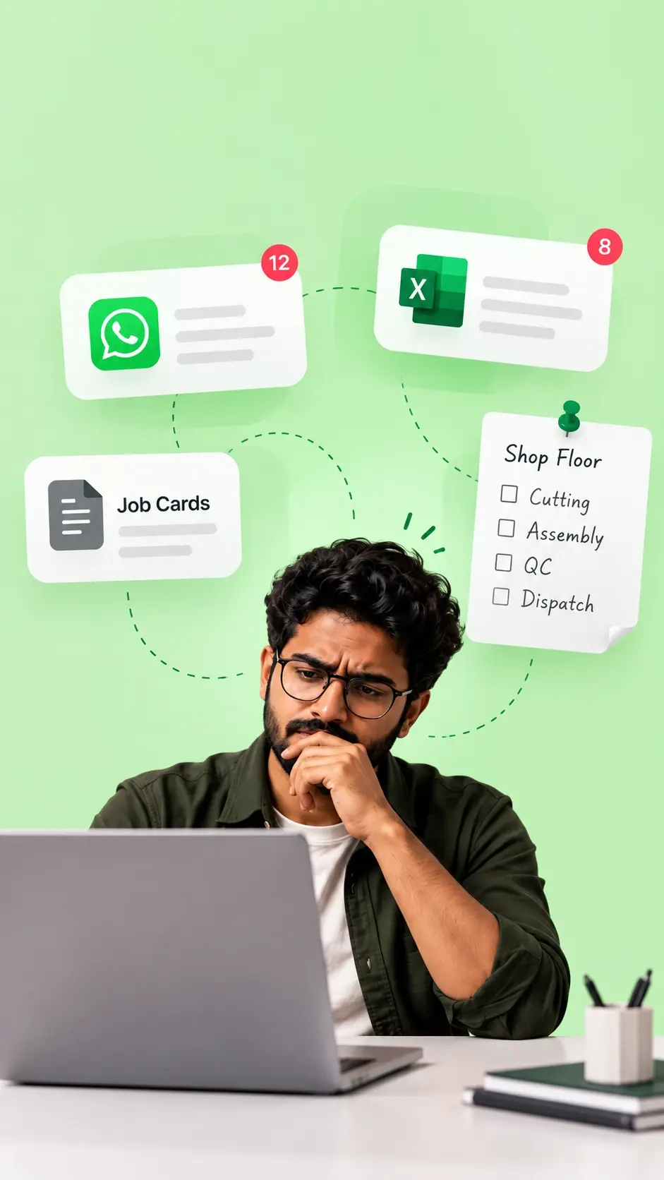 Job Cards Live On Paper One coffee stain or a lost sheet and a whole batch stalls.