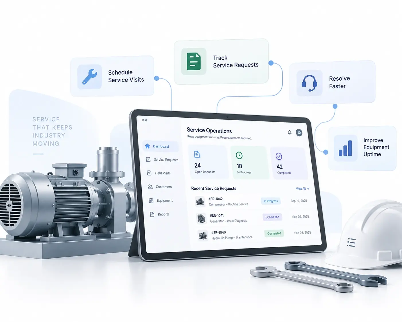 Streamlining Post-Delivery Service Operations For an Industrial Equipment Manufacturer