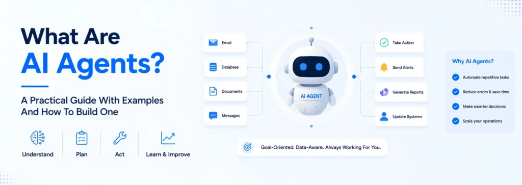 What Are AI Agents? A Practical Guide With Examples And How To Build One