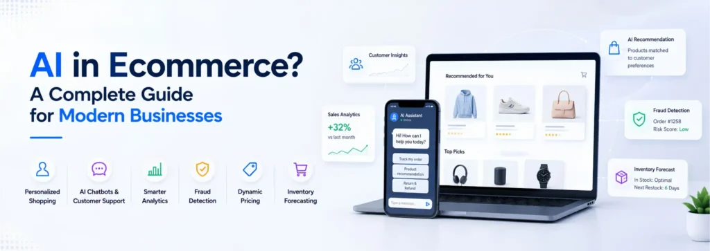 AI in Ecommerce? A Complete Guide for Modern Businesses