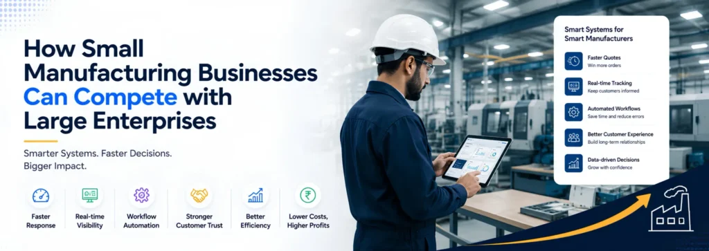 How Small Manufacturing Businesses Can Compete with Large Enterprises